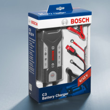 Bosch C3 Akü Şarj Cihazı 6/12 V IP65 120Ah Aküye Kadar Şarj Eder 