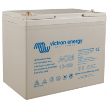 Victron Energy 12V/100Ah AGM Super Cycle Akü. (M8) Start&Servis Aküsü