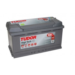  Tudor TA1000 - 12V 100Ah 900CCA Kapalı Bakımsız Sulu Akü High Tech Carbon Boost 2.0 ( Hızlı Şarj )